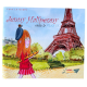Couverture du livre enfant Jenny Halfpenny visite la France – Album jeunesse humoristique sur un échange linguistique